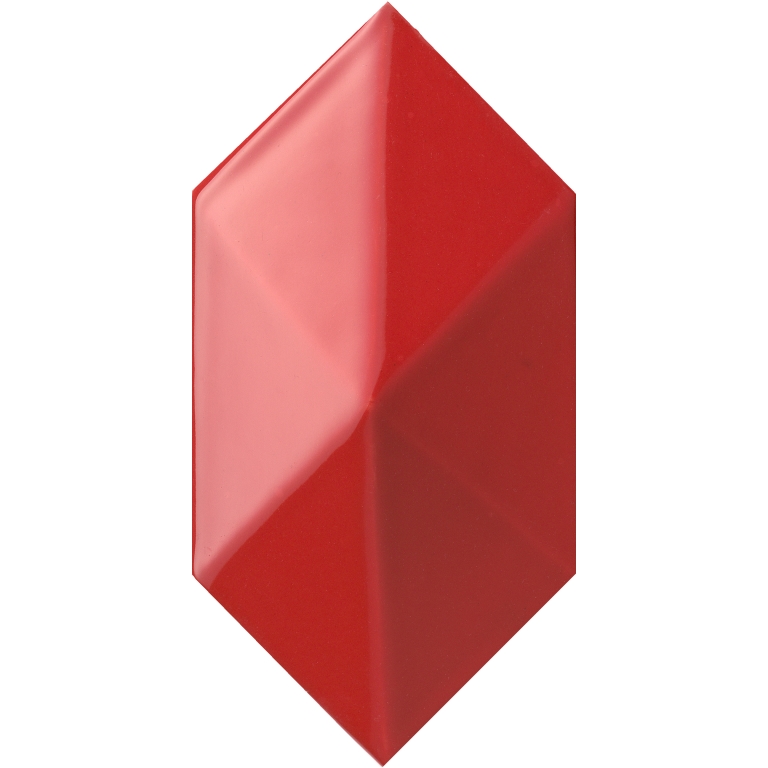 PLURIFY - 5X9 DIAMOND, RED, GLOSSY